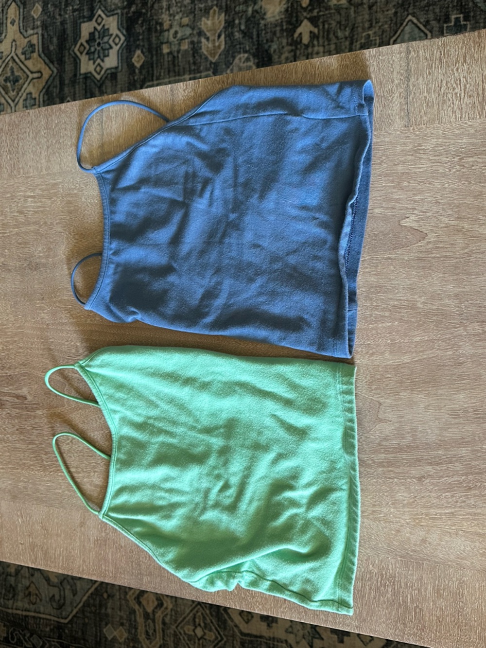 American Eagle Blue Crewneck Tee - Soft Indigo